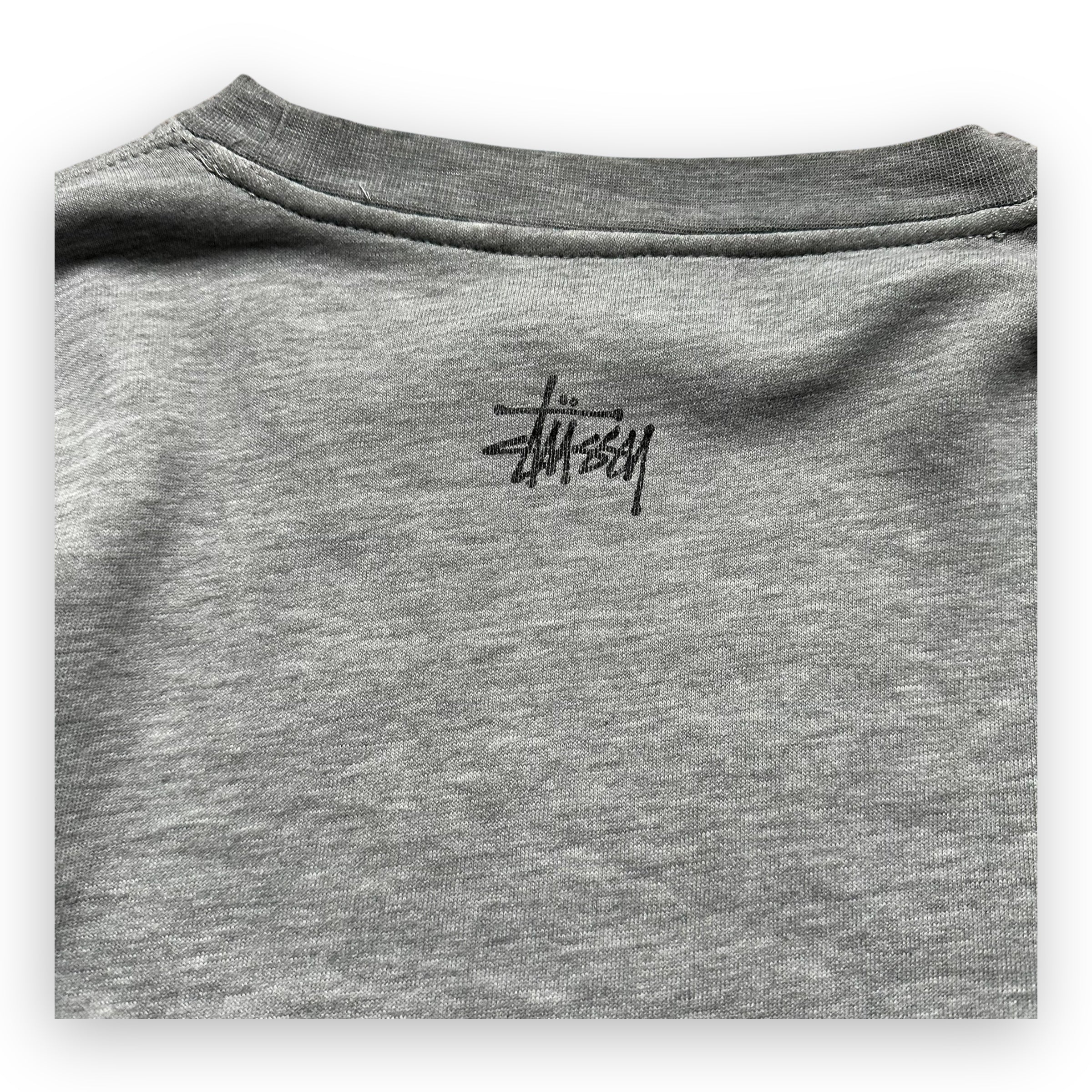 Stussy Patta Gray Crewneck Sweatshirt