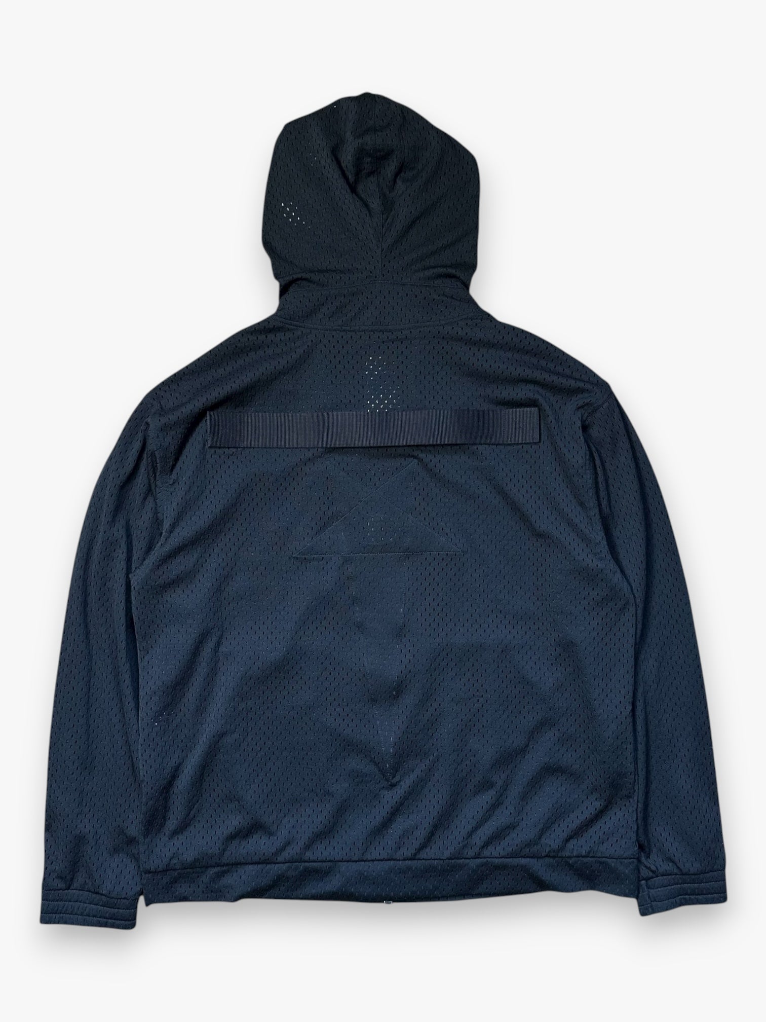 Jacket Rick Owens x Champion Mesh Hooded Windbreaker Black