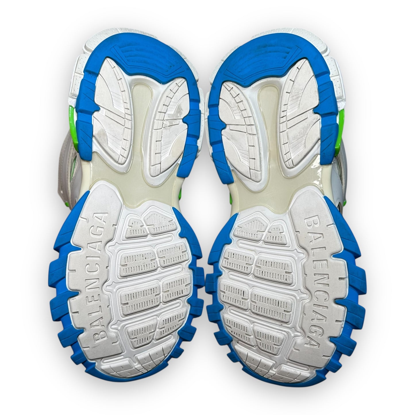 EU44 - US10 - UK9 • Balenciaga Track White Blue Green