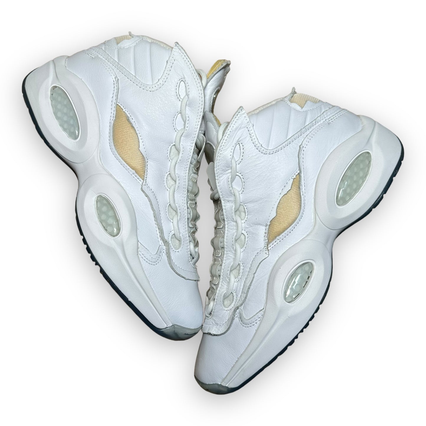 EU43 - US9.5 - UK8.5 • Reebok Question Mid Maison Margiela White