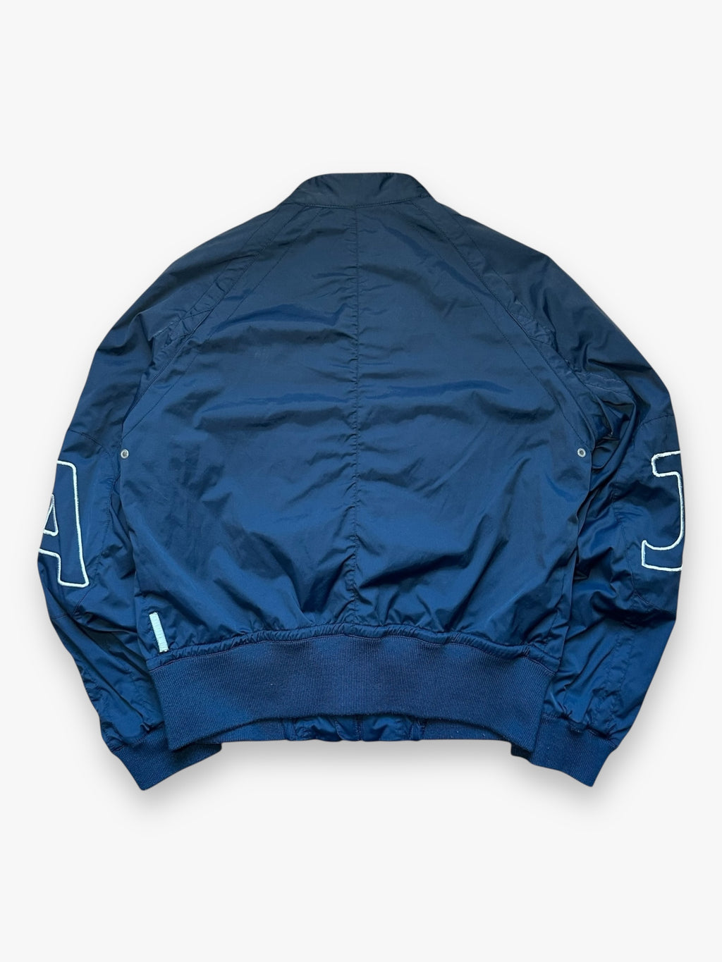 Jacket Armani Jeans Bomber « Letters » Navy 00s