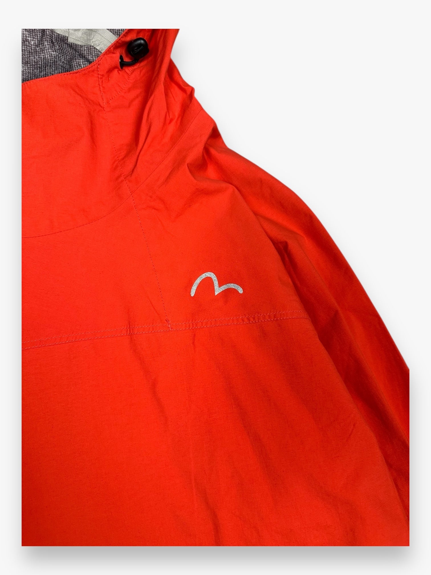 Evisu Genes Asymetric Jacket Orange