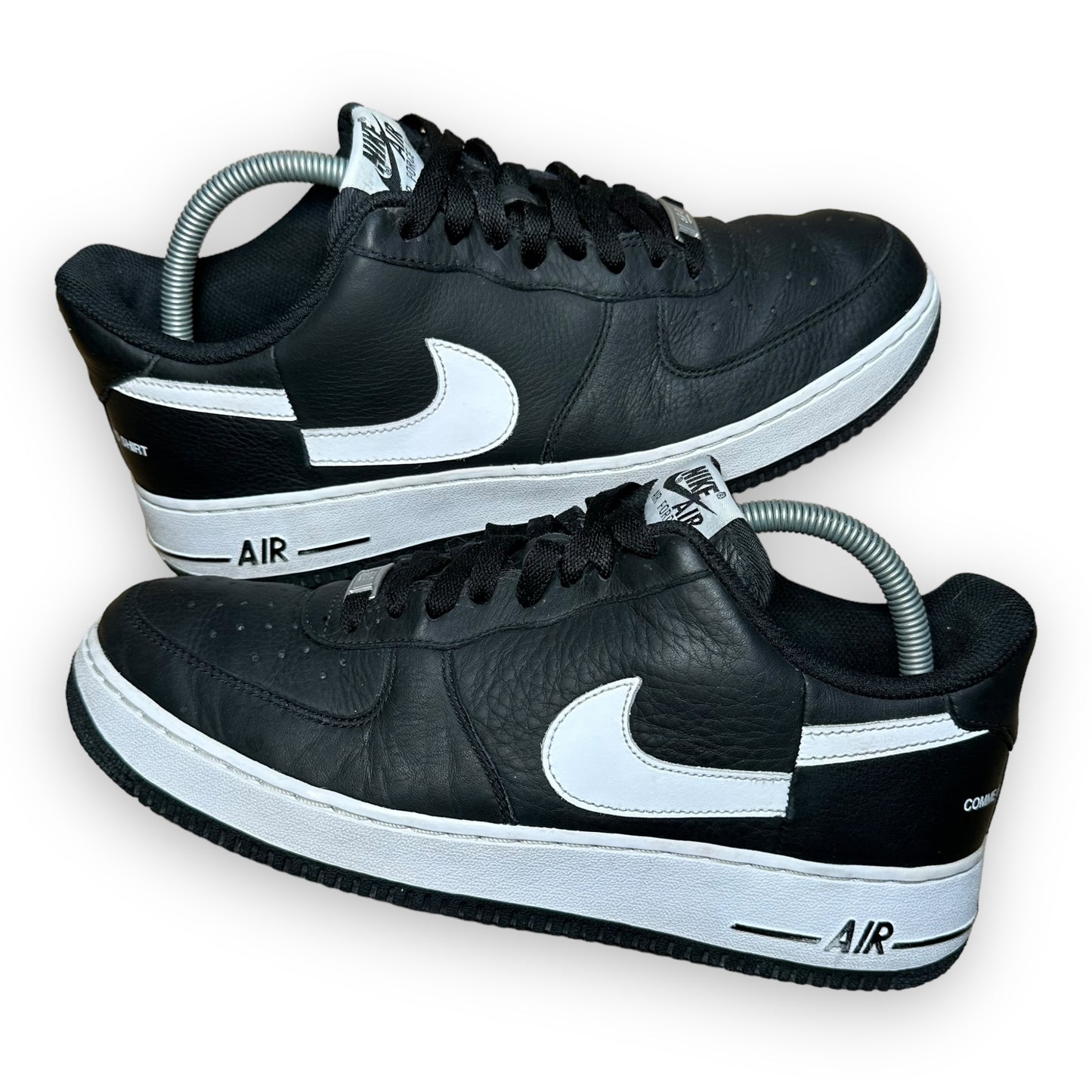 EU44 - US10 - UK9 • Air Force 1 Low Supreme Comme des Garcons Black White