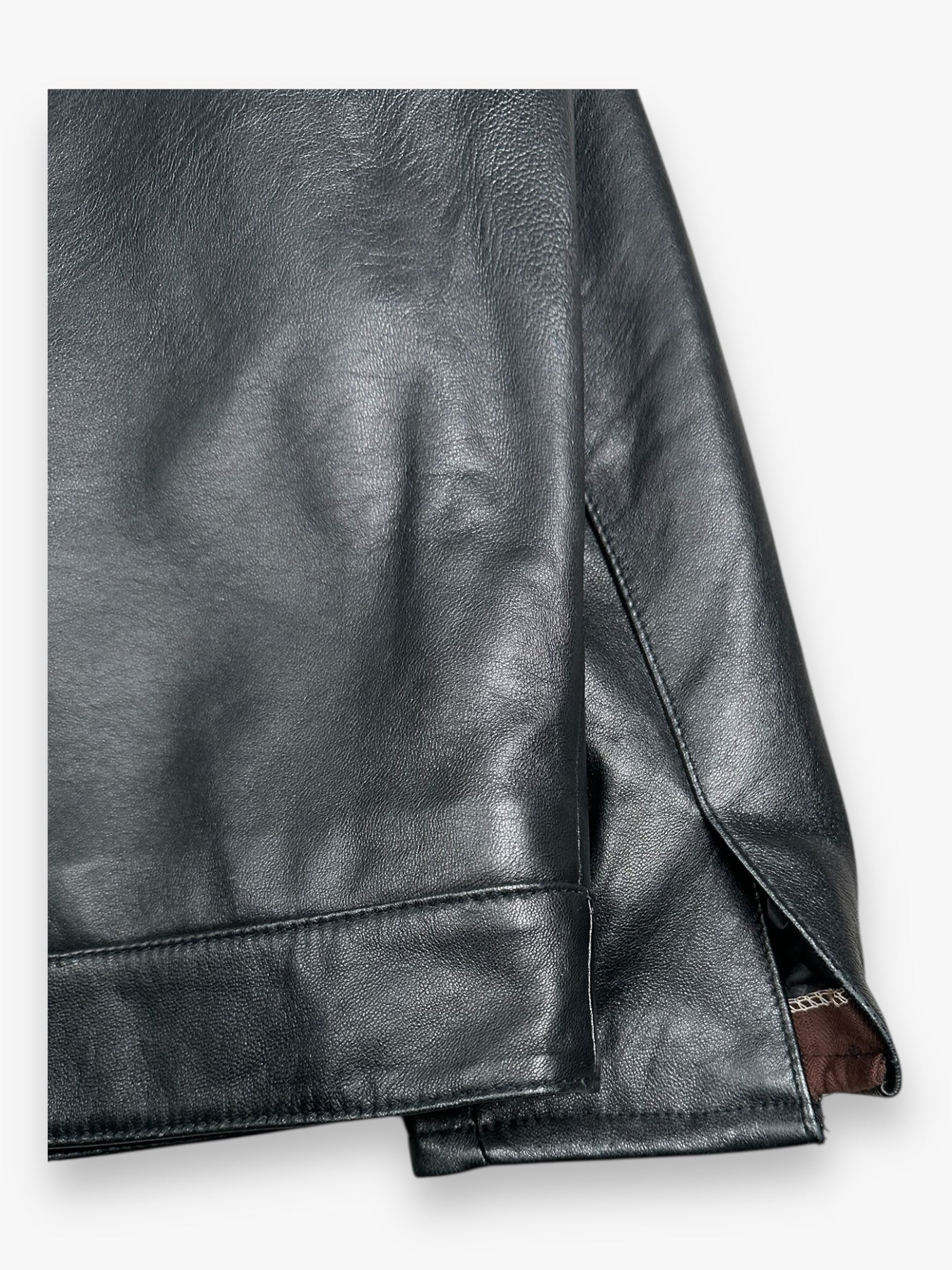 Balenciaga Leather Jacket Black AW1997