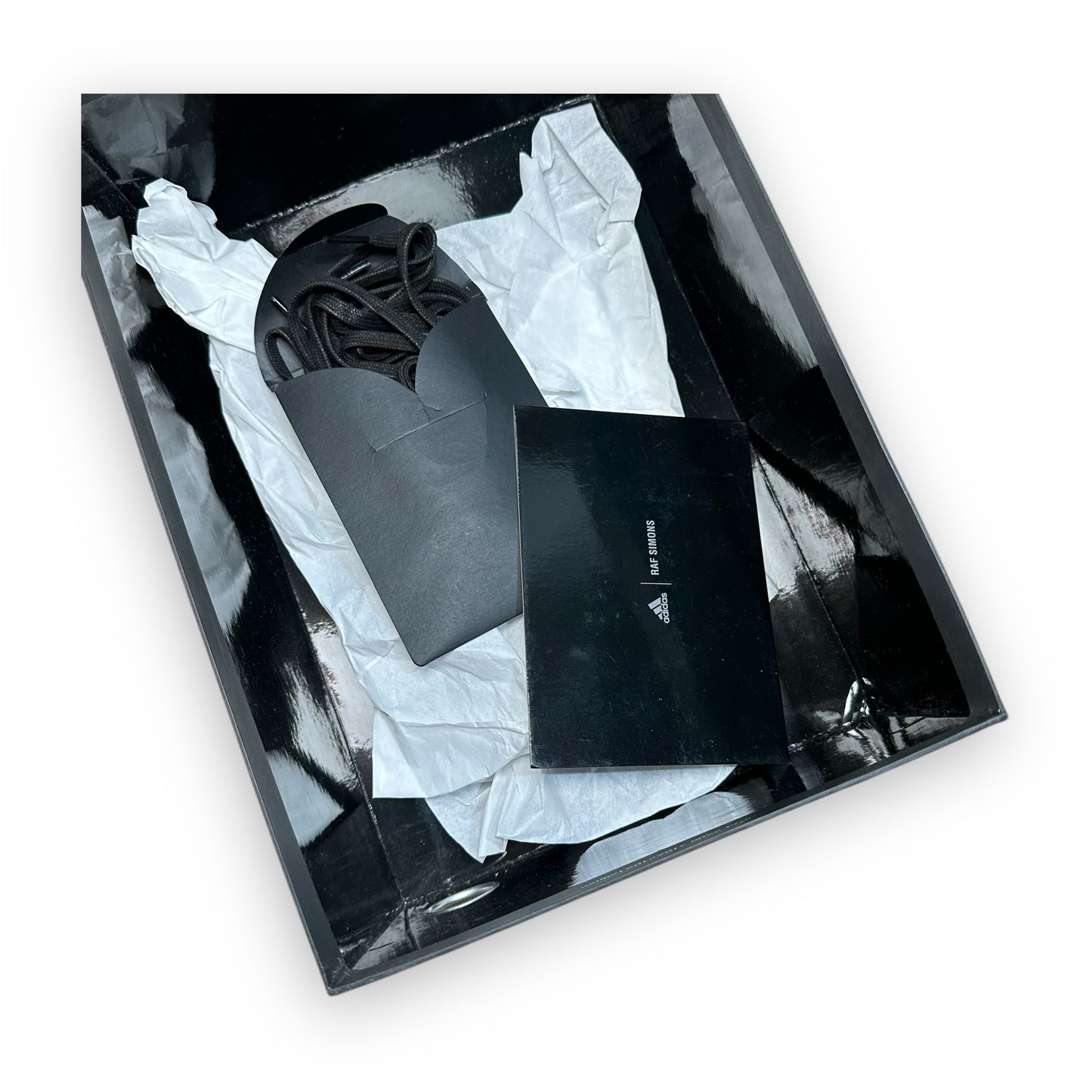 EU40.5 - US7.5 - UK6.5 • adidas RS Replicant Ozweego Raf Simons Black Cream