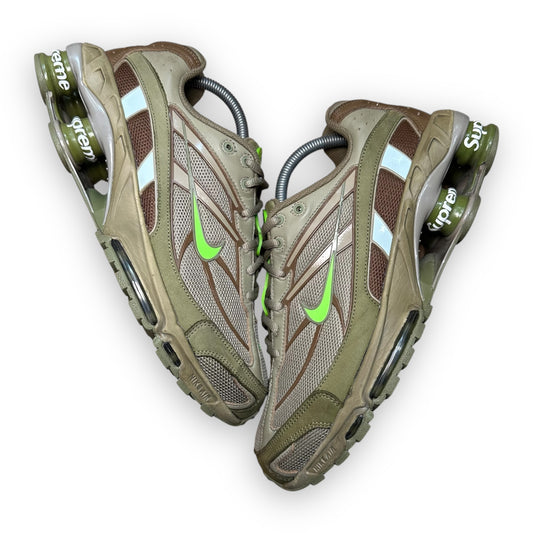 EU43 - US9.5 - UK8.5 • Shox Ride 2 Supreme Olive