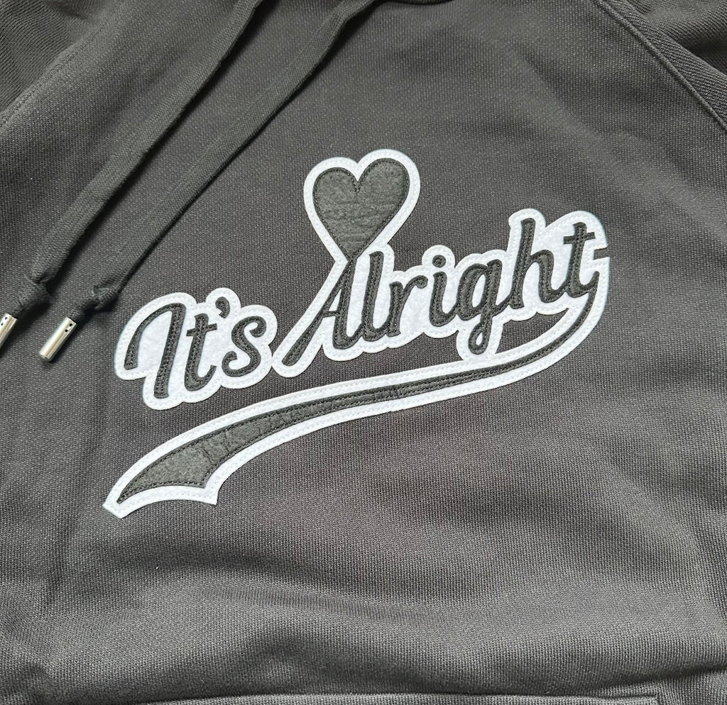 Sweatshirt Hoodie Ami Paris « It’s Alright » Black