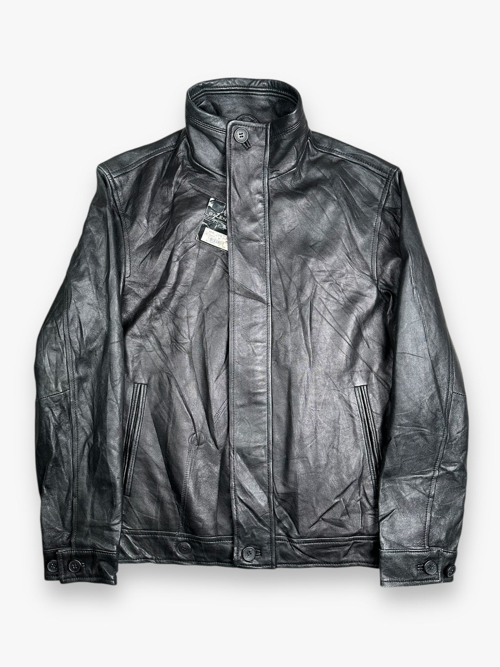 Balenciaga Leather Jacket Black AW1997