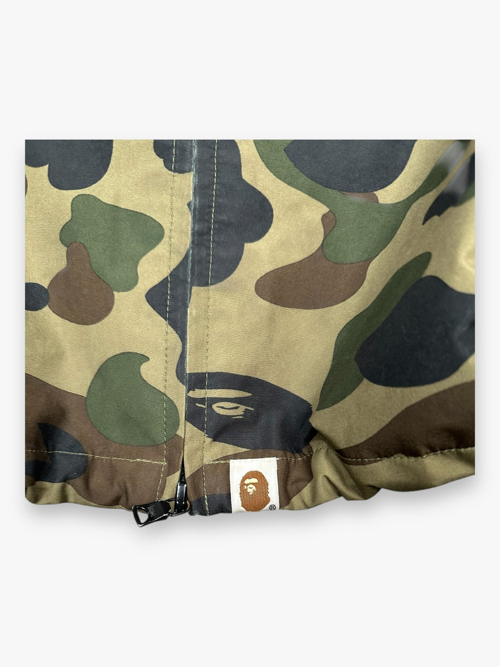 BAPE Gore-Tex Jacket Detachable Sleeve Black 1st Camo SS19