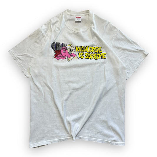 Tee Supreme Knowledge White SS22 (L)