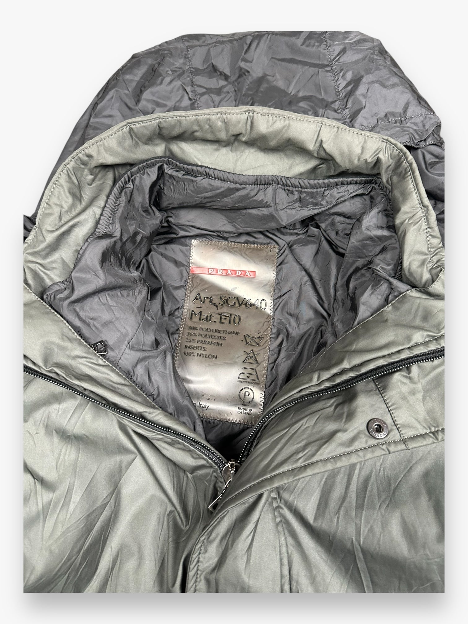 Jacket Prada Sport Dark Green