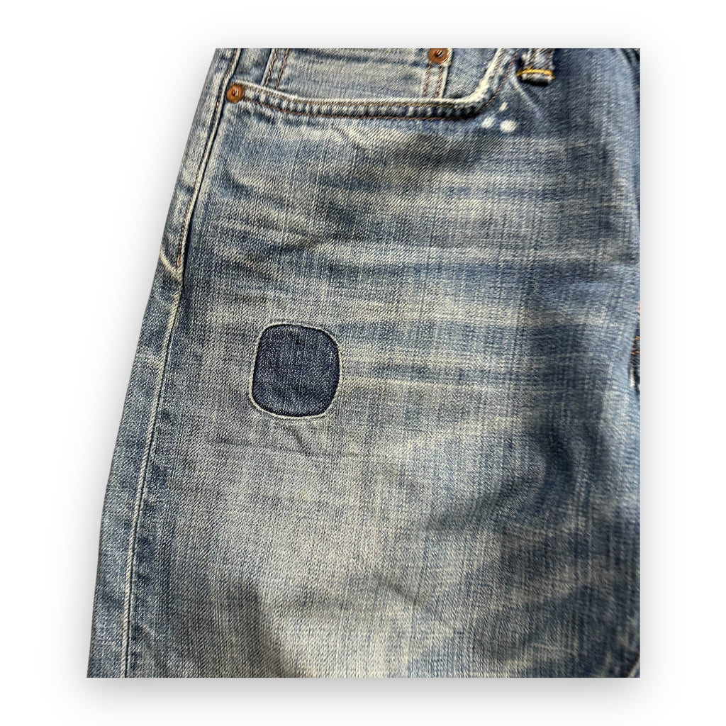 Jeans Evisu Seagull Faded Effect Lot 2008 Purple