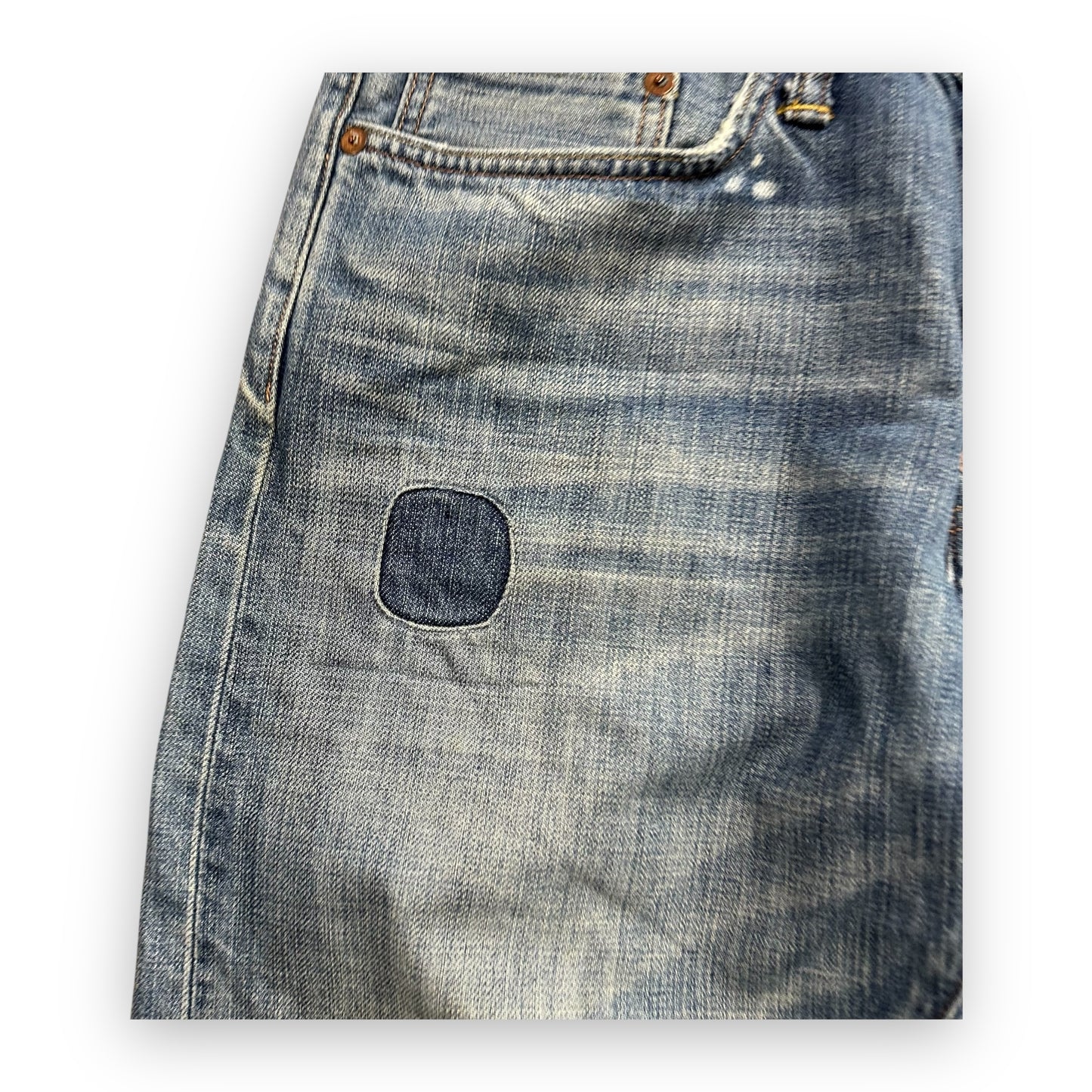 Jeans Evisu Seagull Faded Effect Lot 2008 Purple (M)