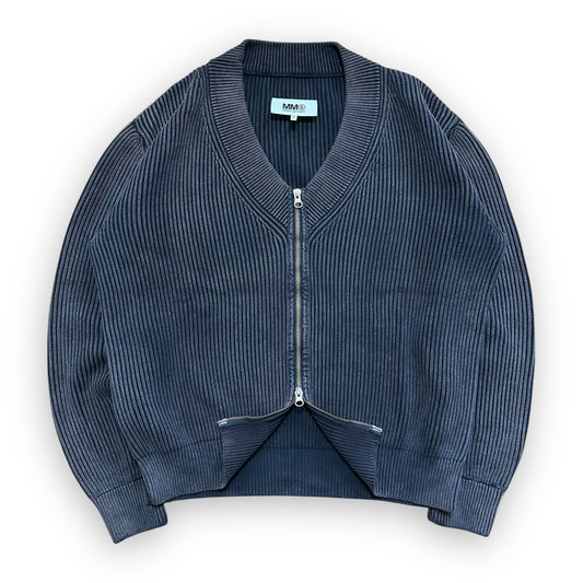 Cardigan Maison Margiela MM6 Zip Dark Grey (S)