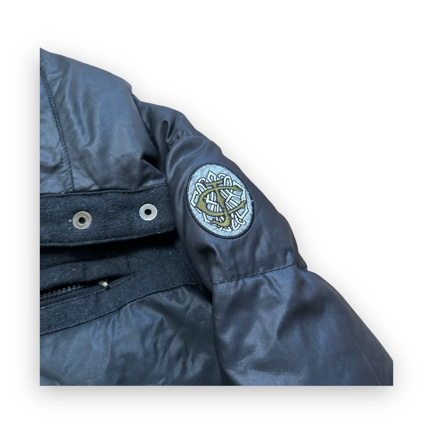 Puffer Jacket Roberto Cavalli Black vintage (M)