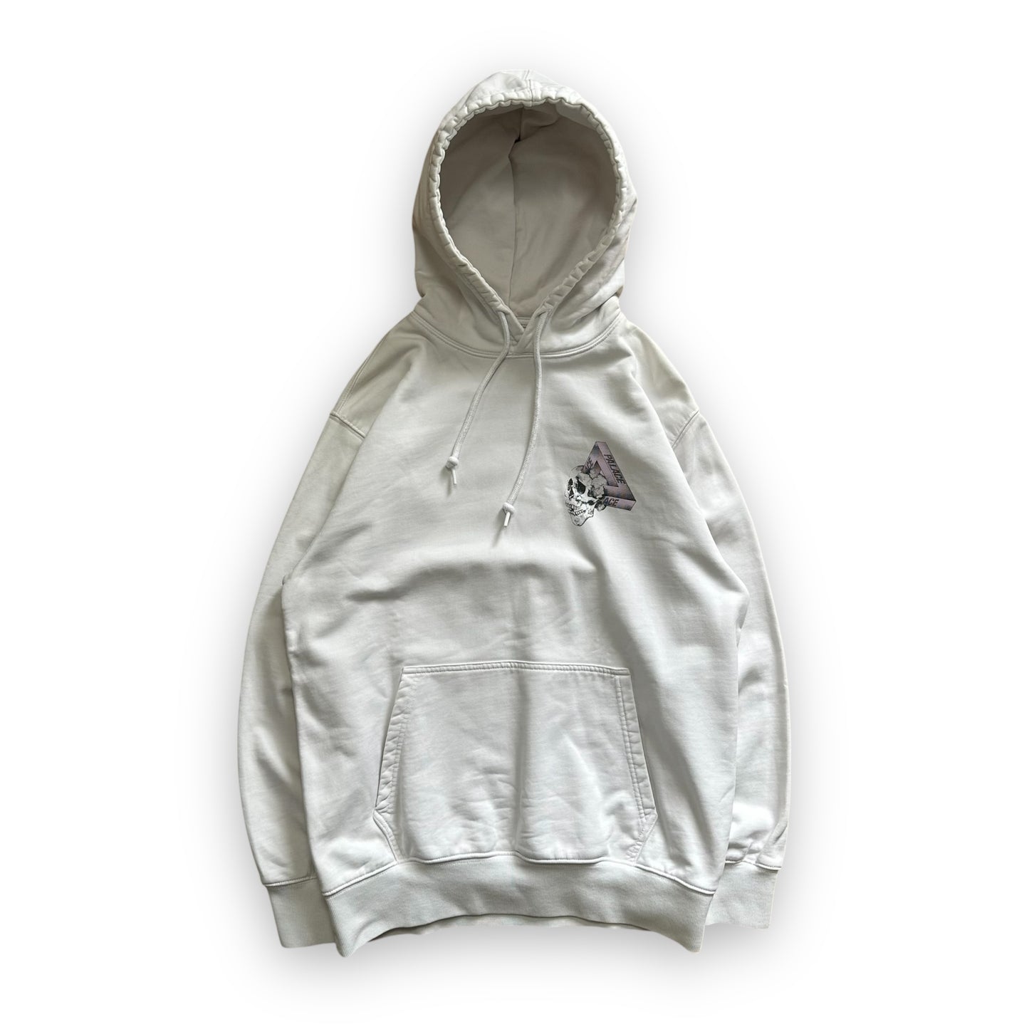 Sweatshirt Hoodie Palace Tri-Crusher White FW20 (M)