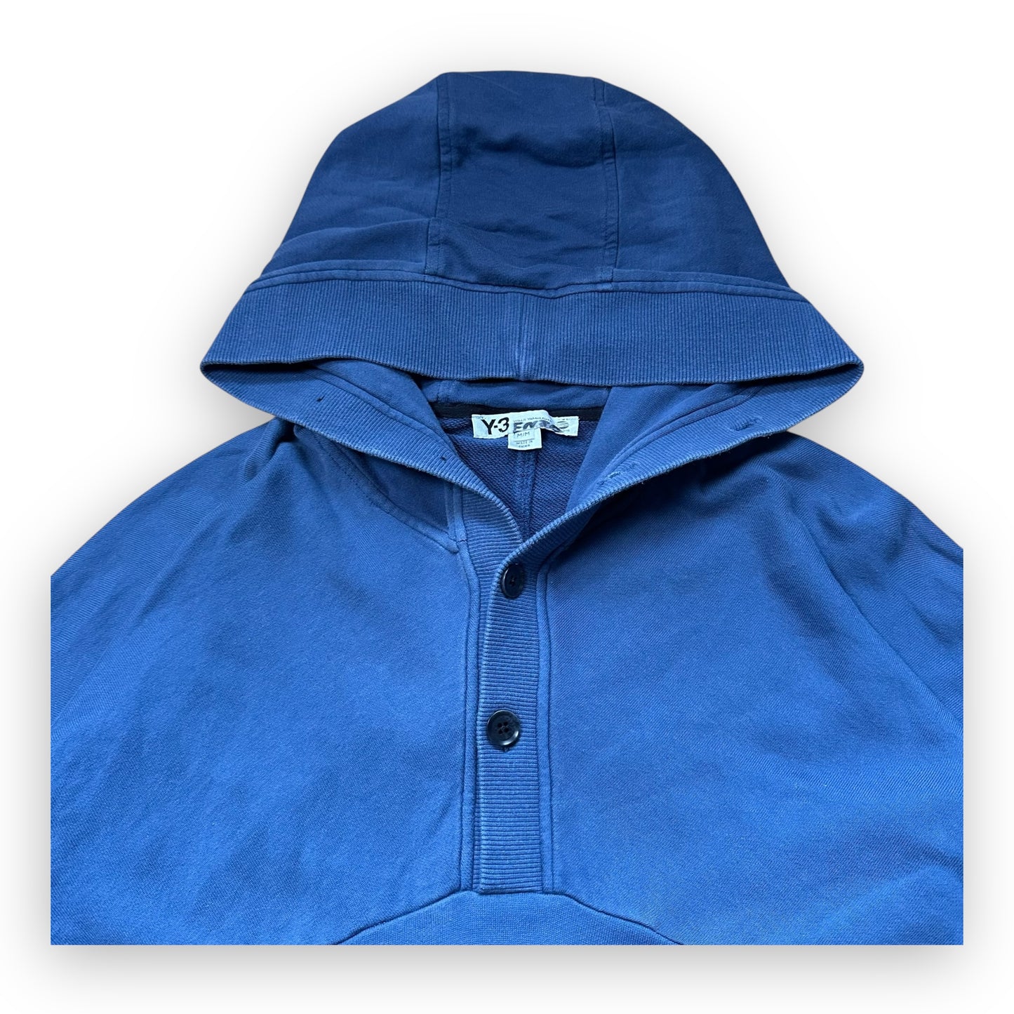 Sweatshirt Hoodie adidas Y-3 Blue vintage (M)