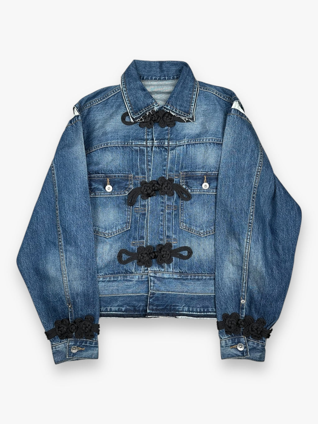 Sacai Denim Jacket Light Blue