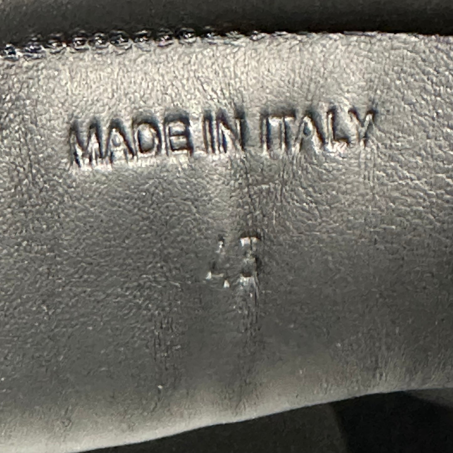 EU43 - US9.5 - UK8.5 • Maison Margiela New Future Black