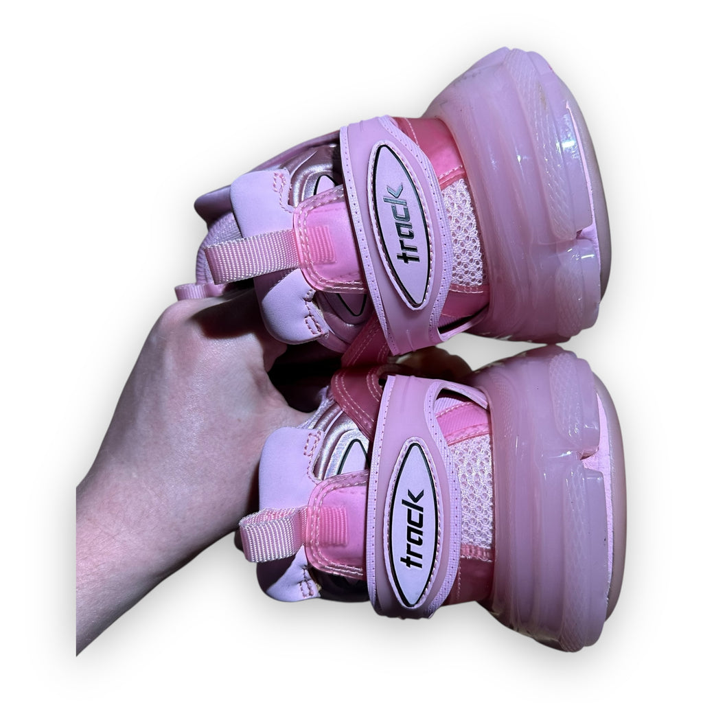 Balenciaga Track Clear Sole Pink