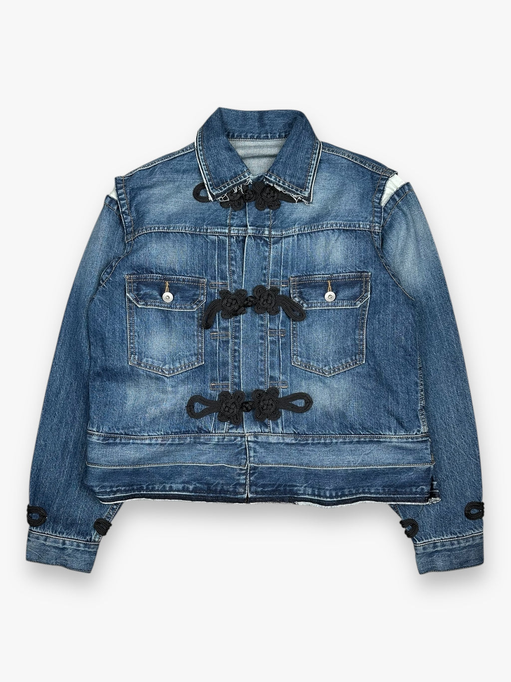 Sacai Denim Jacket Light Blue