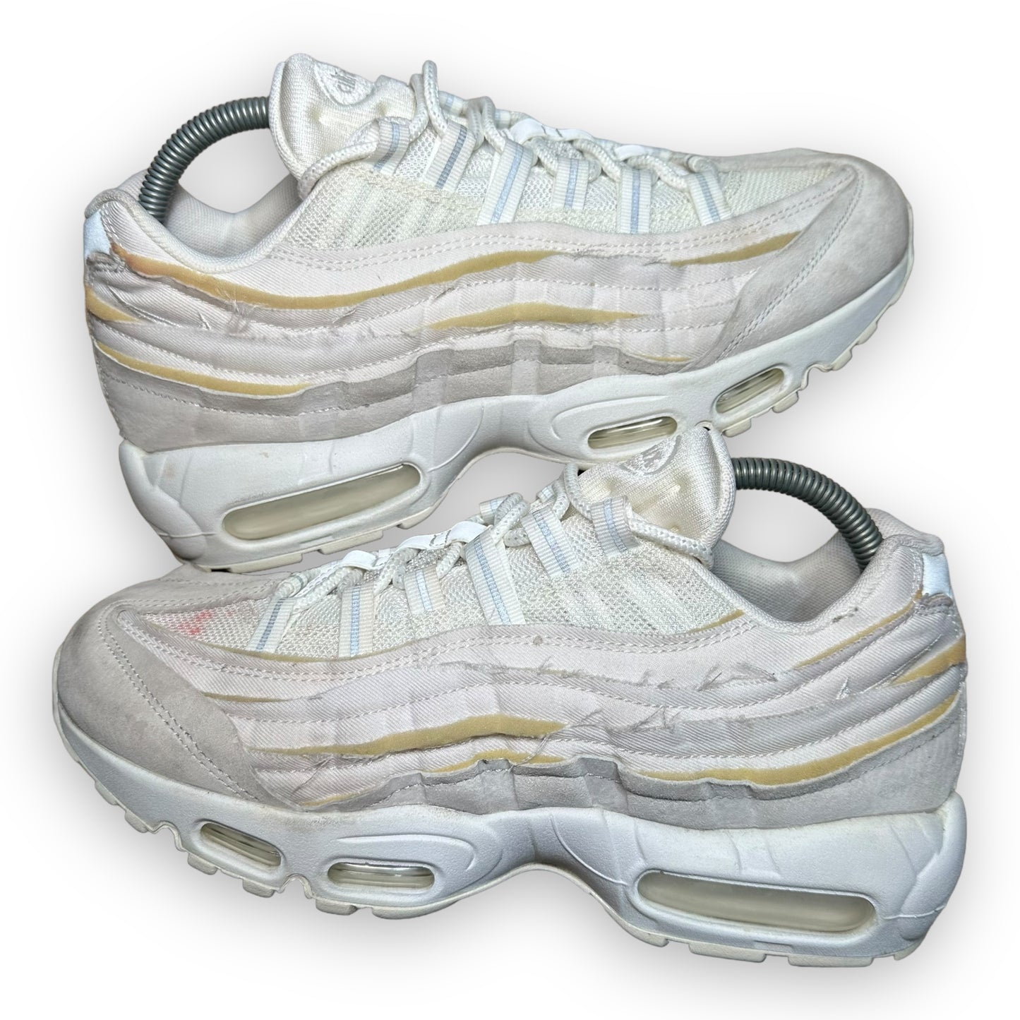 EU42.5 - US9 - UK8 • Air Max 95 Comme des Garcons White