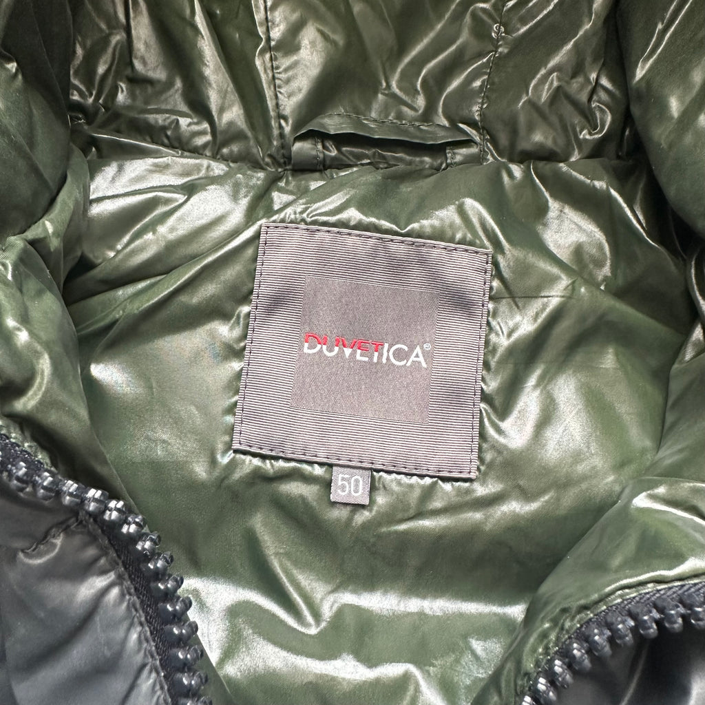 Puffer Jacket Duvetica Full Zip Grey