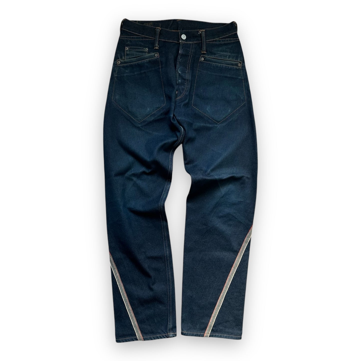 Jeans Evisu Seagull Lot 0445 Red/White (XS)
