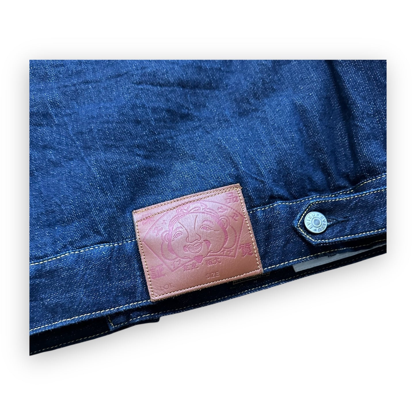 Jacket Evisu Denim Quilted Daicock Limited Edition Embroidery Seagull (L)