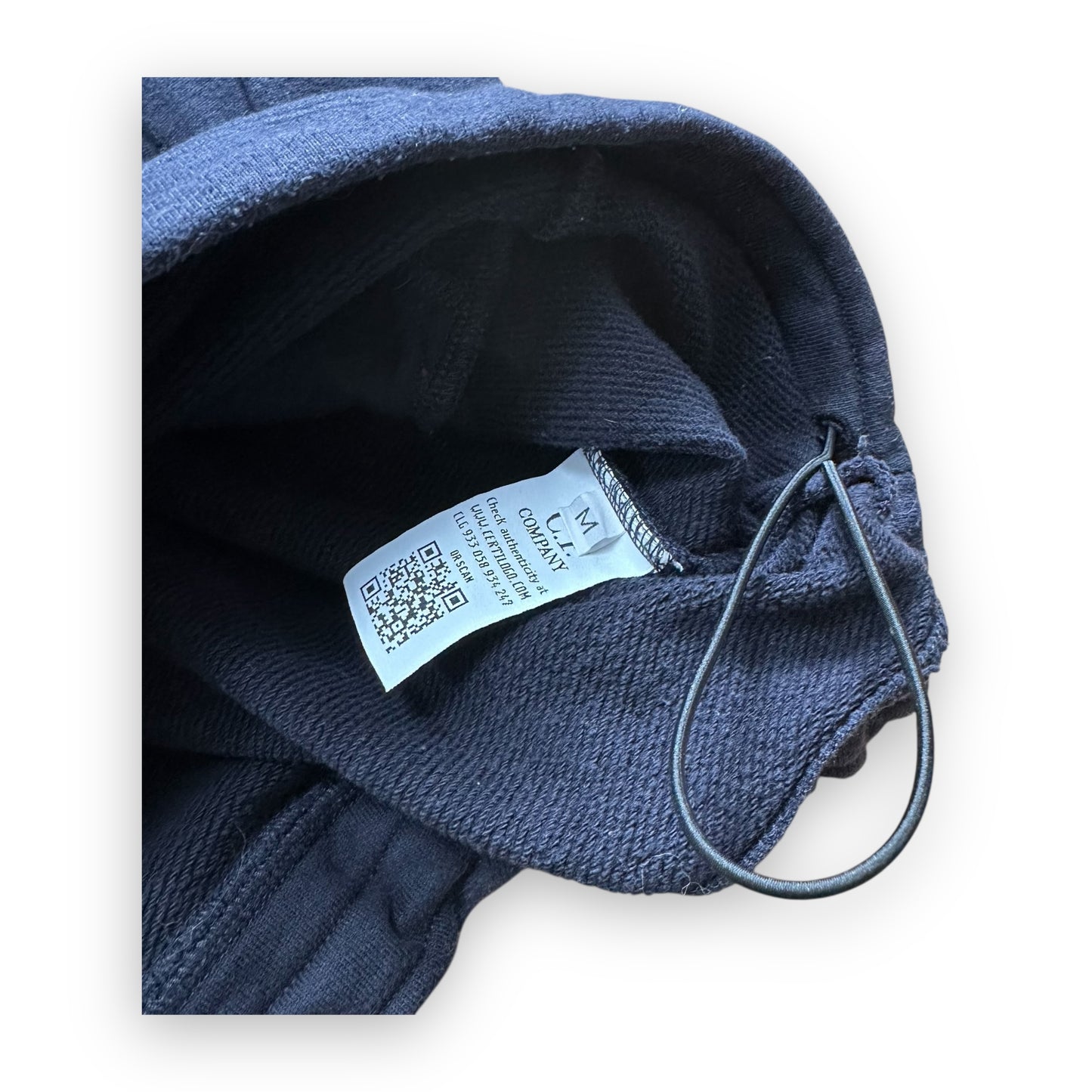 Sweatshirt Crewneck C.P Company Zip Black (M)