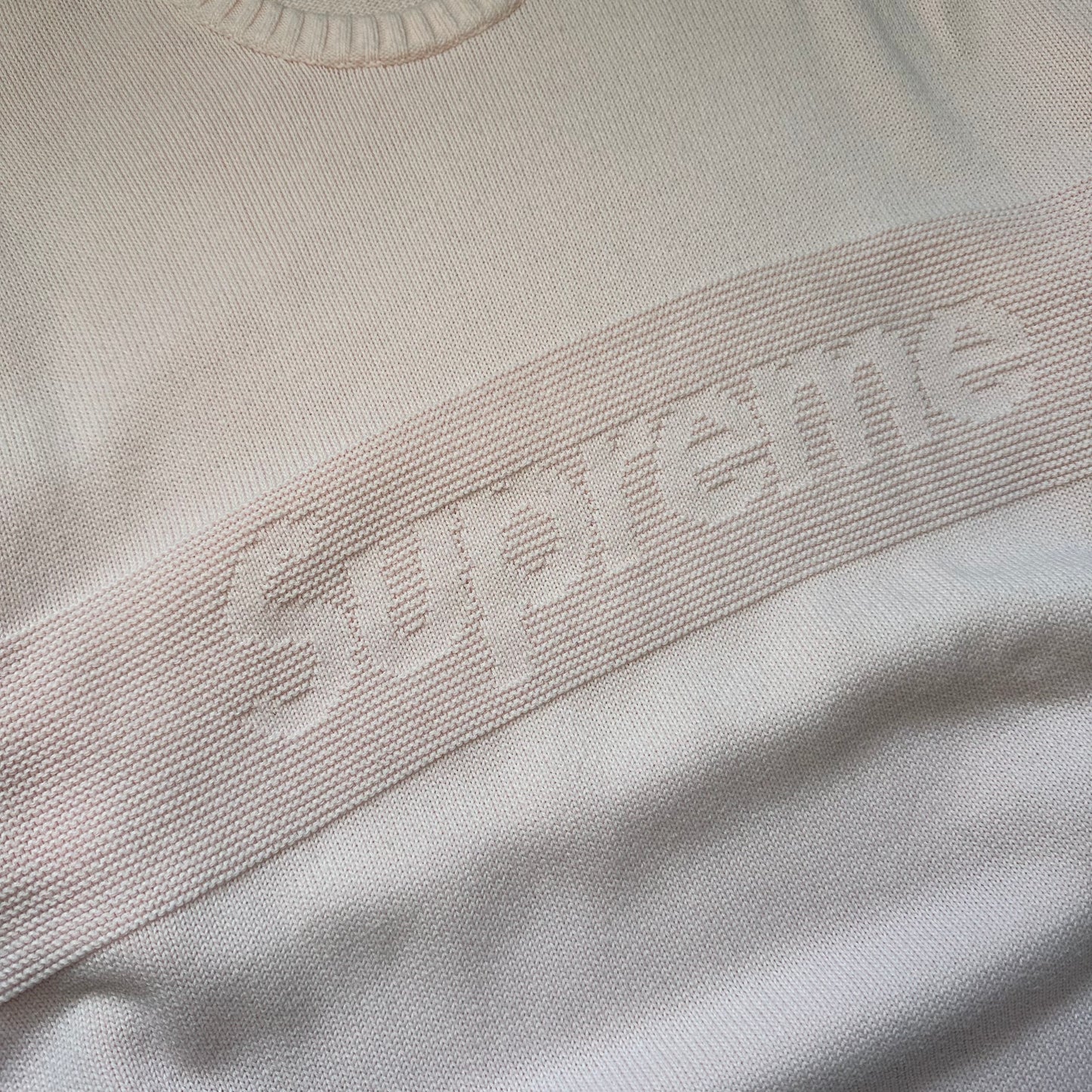 Sweater Supreme Tonal Paneled Pink SS22 (XL)