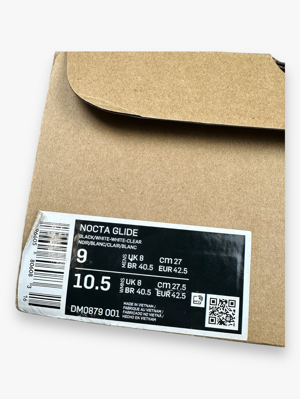 NOCTA Glide White Black