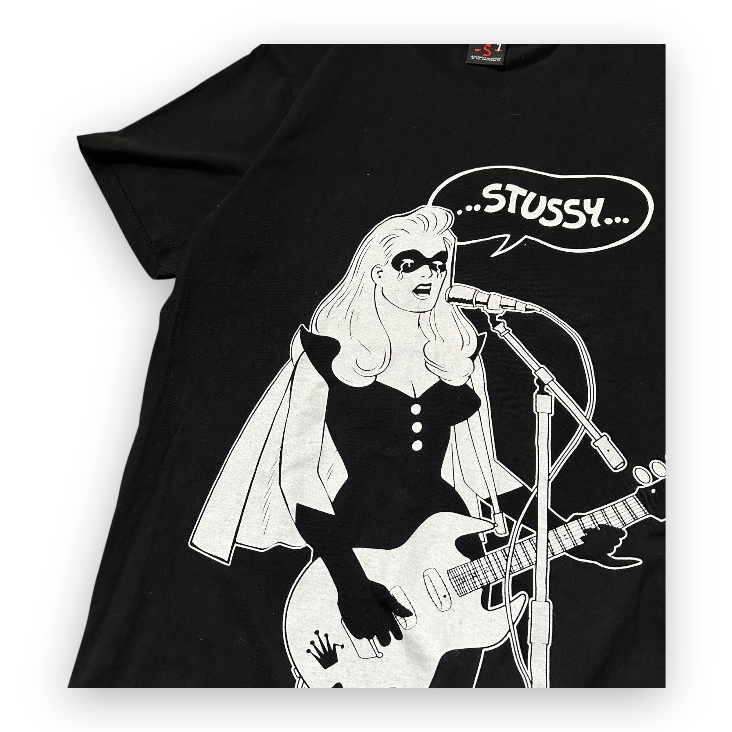 Tee Stussy Xaime Hernandez Black vintage