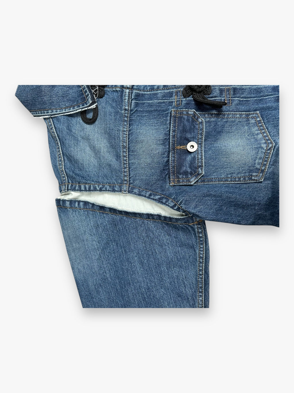 Sacai Denim Jacket Light Blue