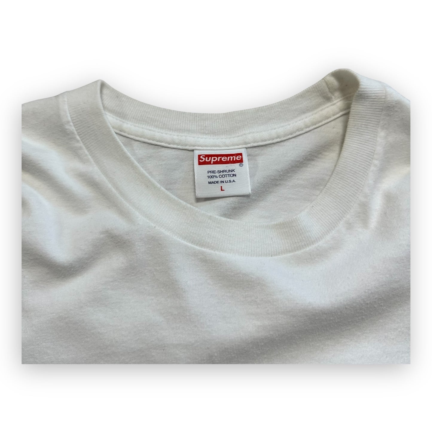 Tee Supreme Fuck You White FW18 (L)