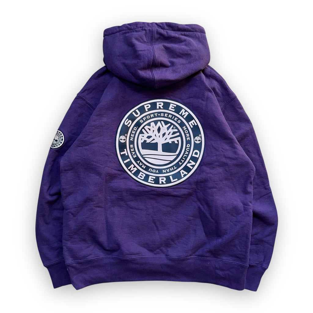 Sweatshirt Hoodie Supreme Timberland Dusty Purple FW21