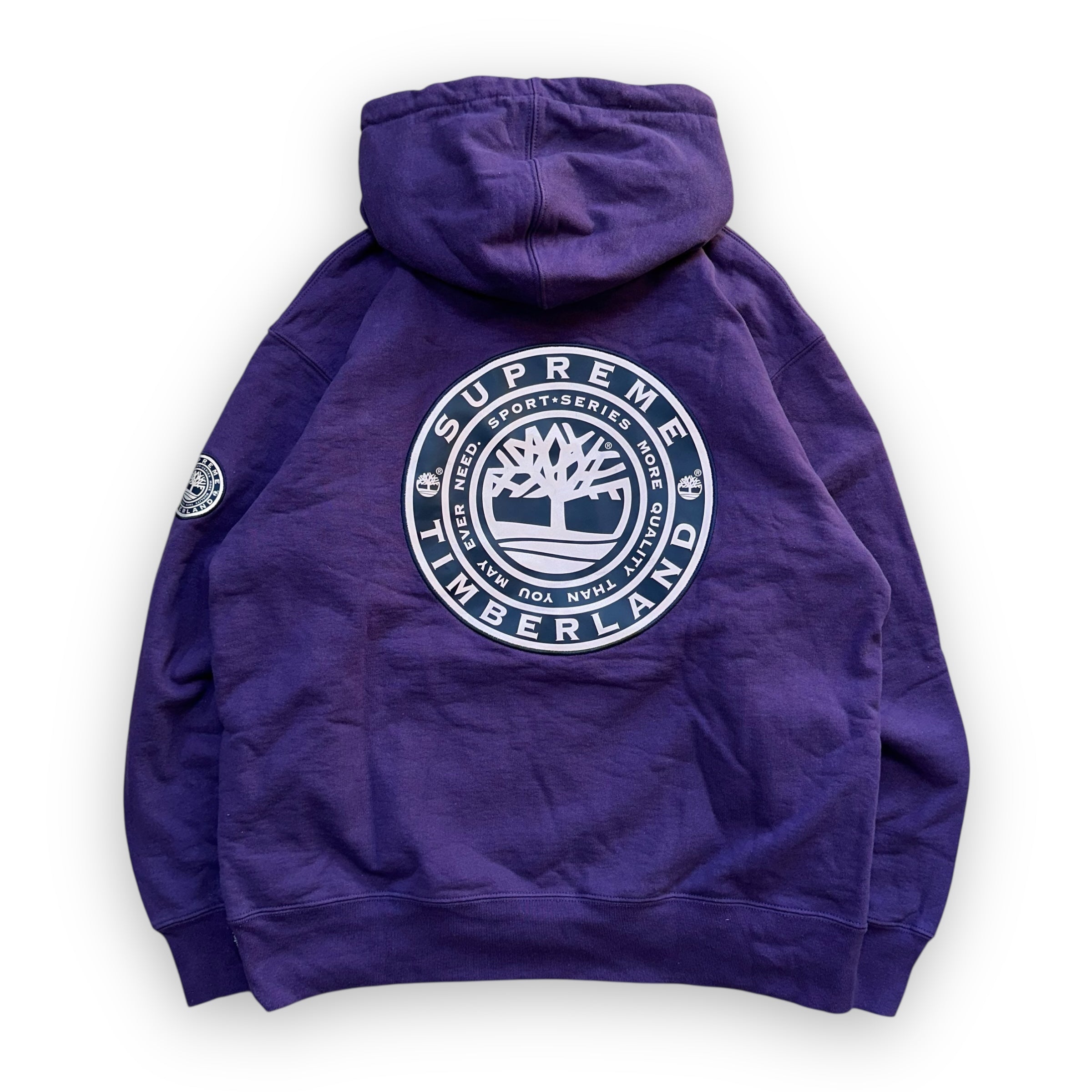 Sweatshirt Hoodie Supreme Timberland Dusty Purple FW21