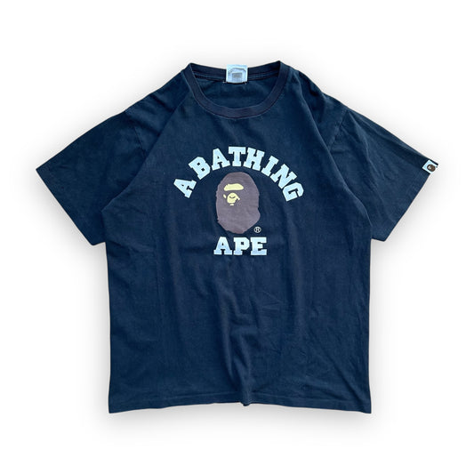 Tee Bape College Black (L)