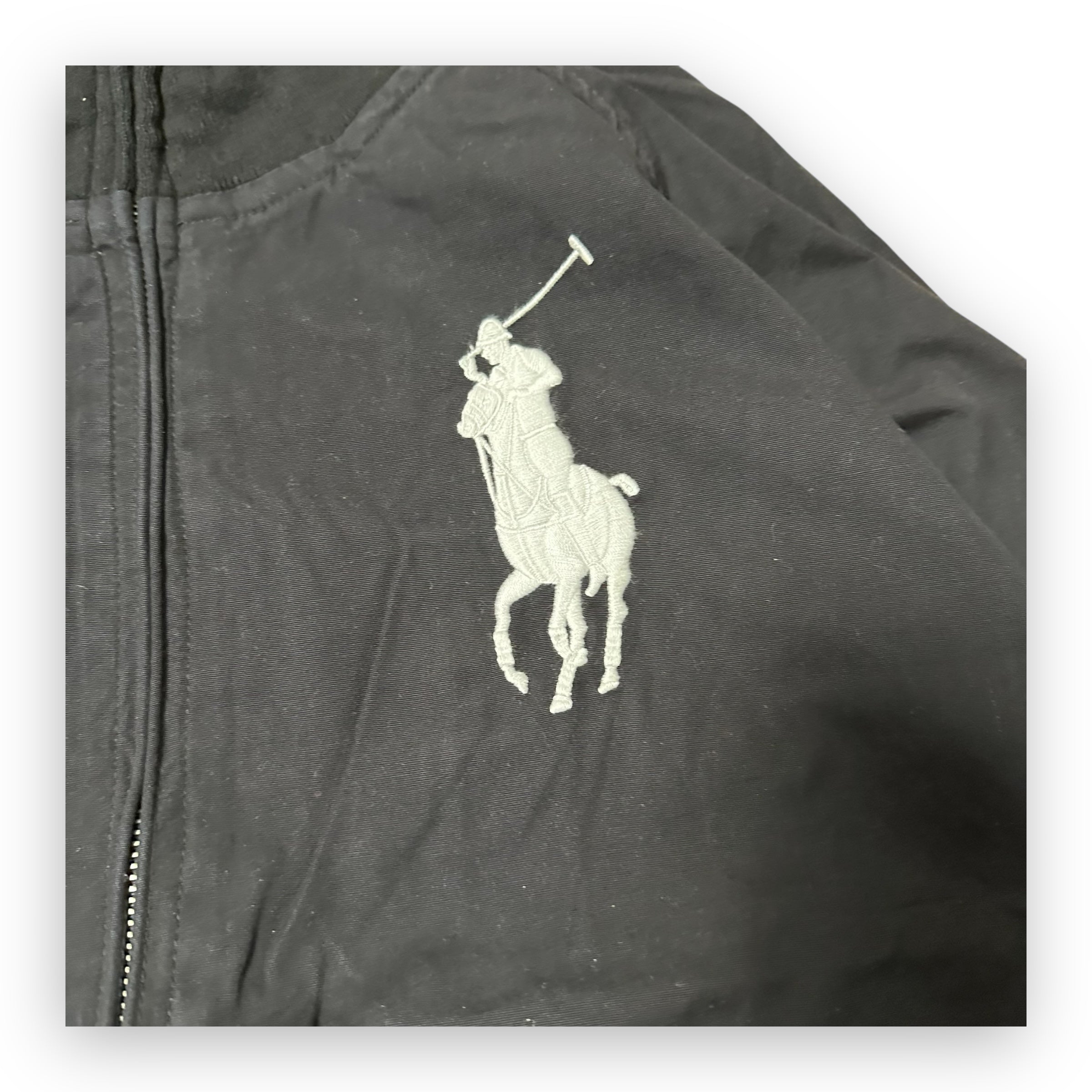 Jacket Ralph Lauren Flag Brazil Black vintage