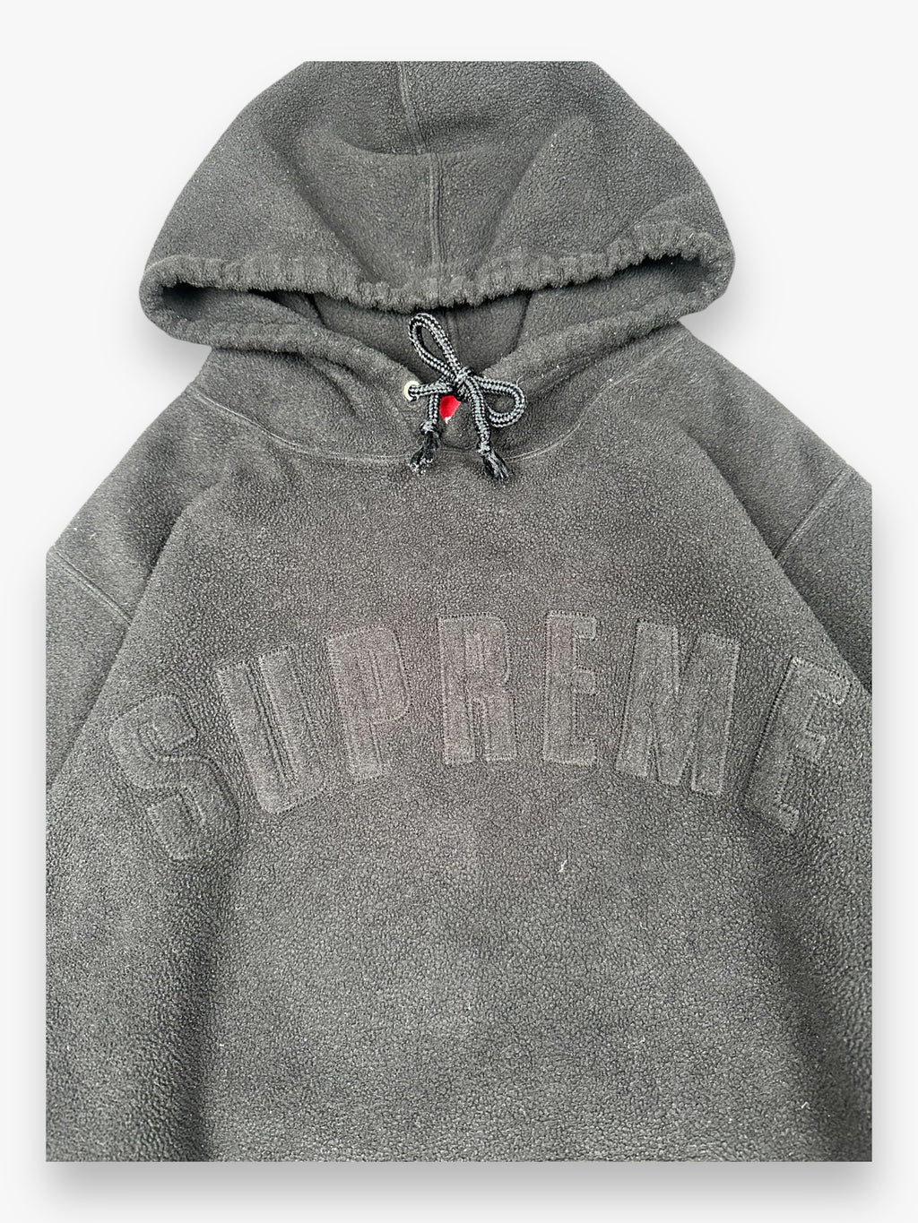 Sweatshirt Hoodie Fleece Polartec Black AW18