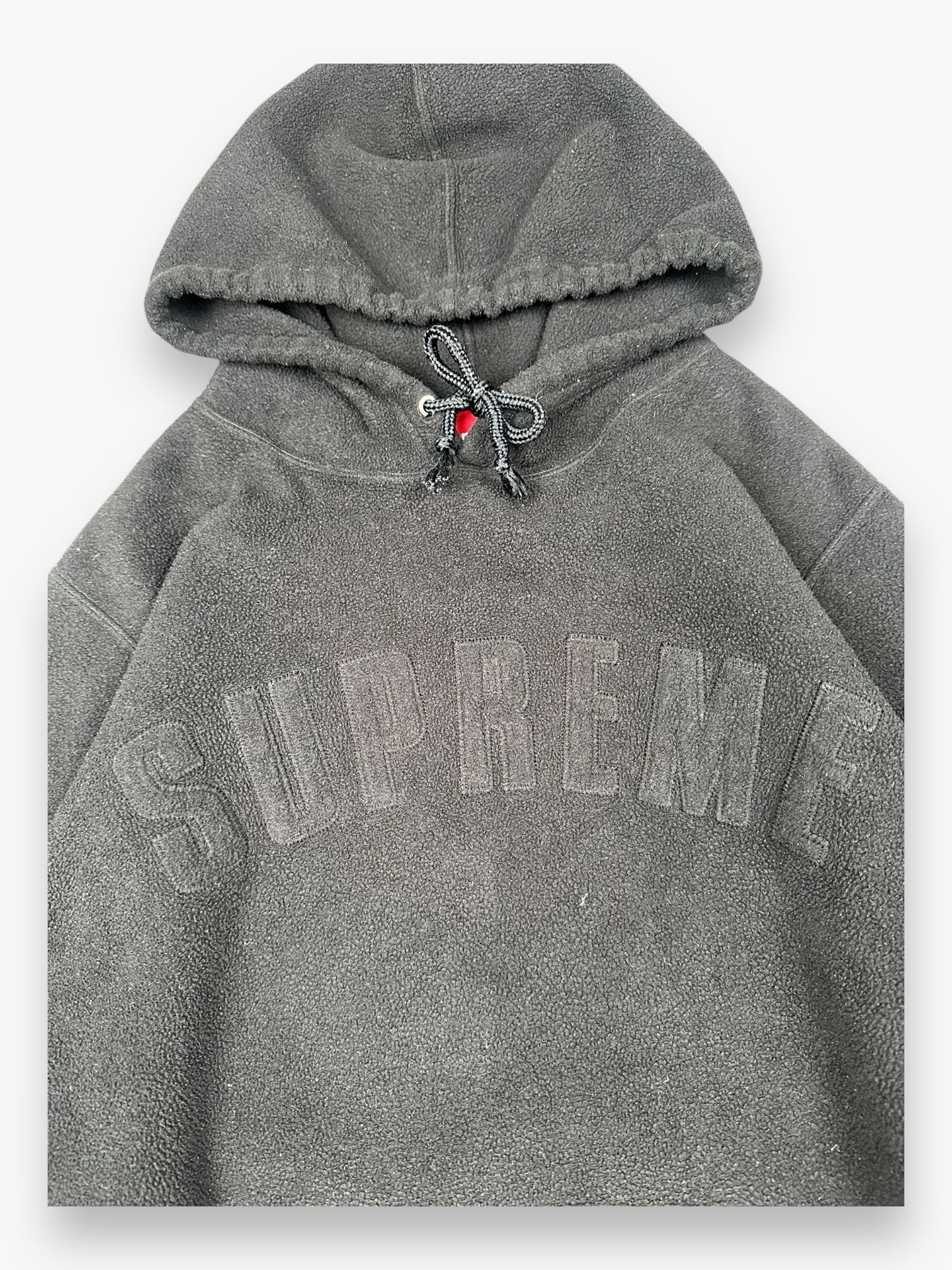 Sweatshirt Hoodie Fleece Polartec Black AW18