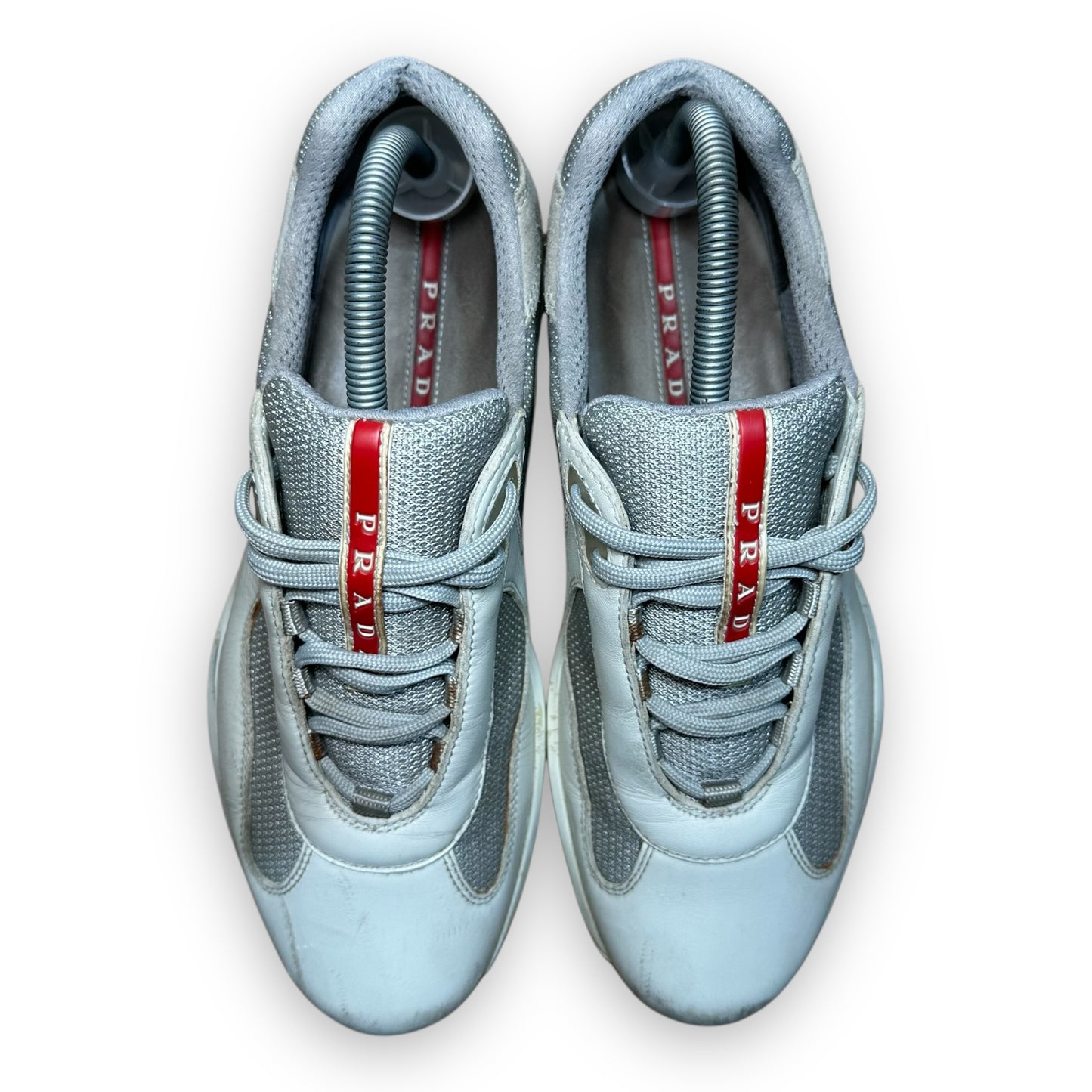 EU40.5 - US7.5 - UK6.5 • vintage Prada America’s Cup White