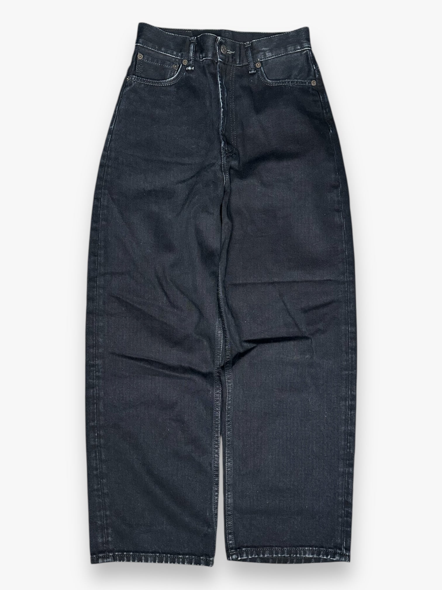Acne Studios 1993 Black Ocean Wide-Leg Jeans – baapti.store