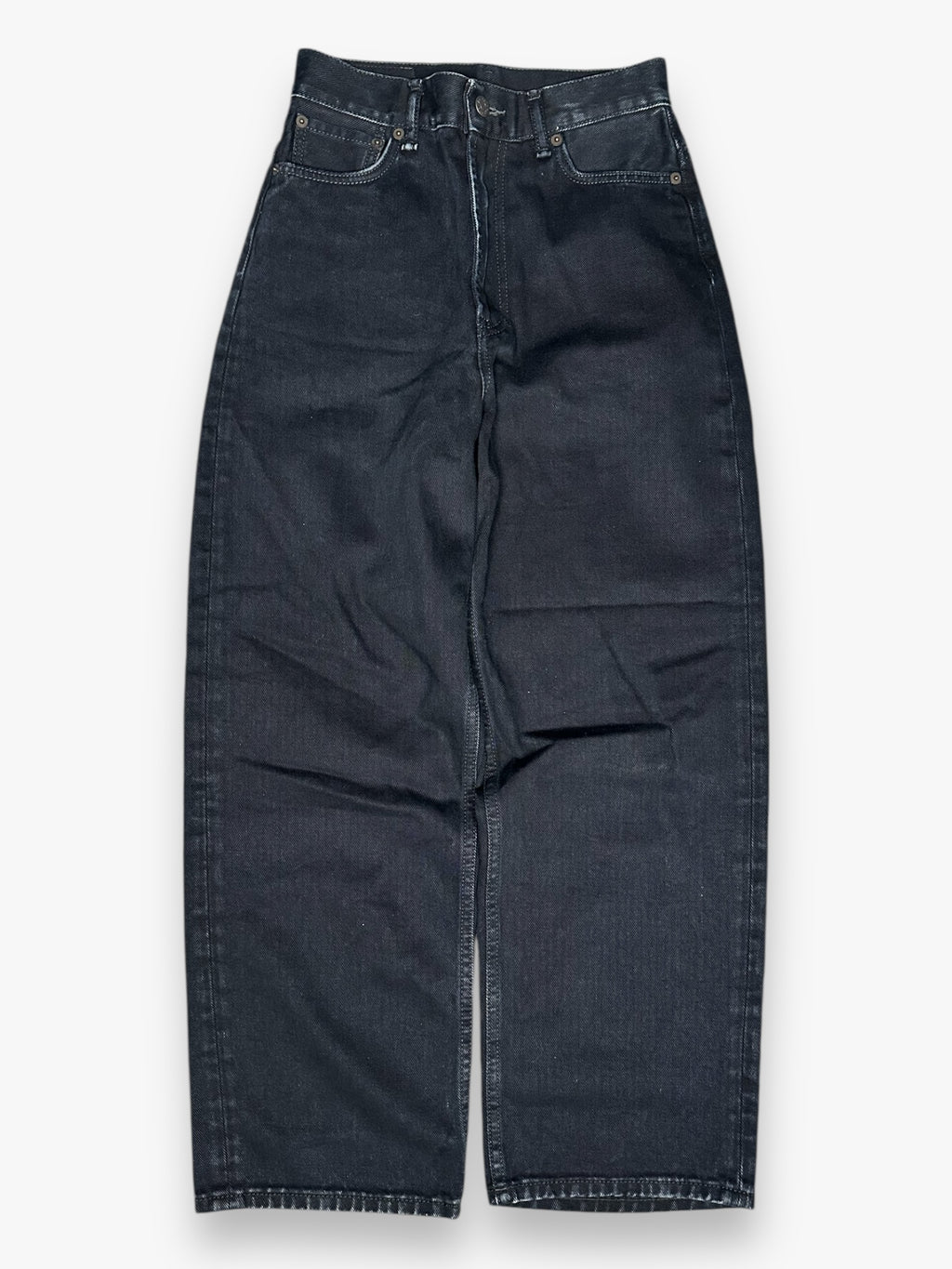 Acne Studios 1993 Black Ocean Wide-Leg Jeans