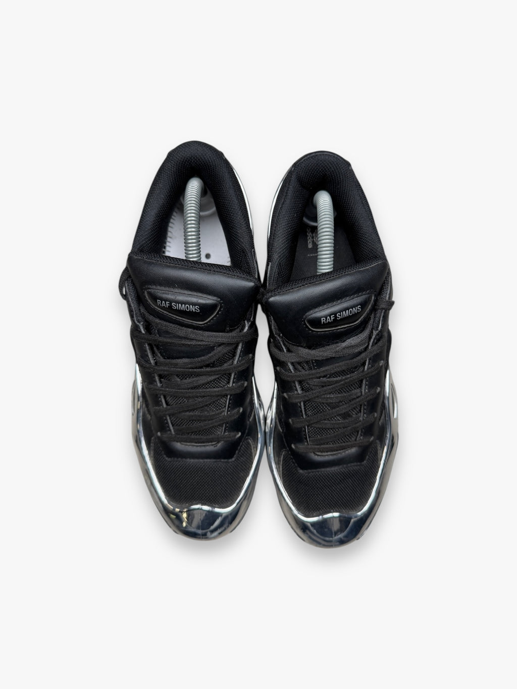 Ozweego Raf Simons Black Metallic Silver