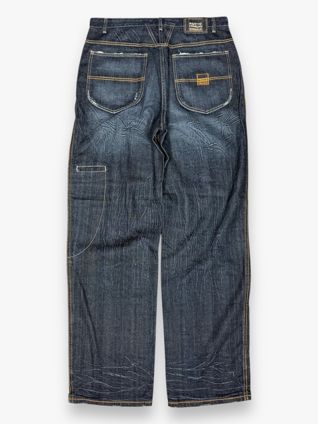 Marithe + Francois Girbaud SAMPLE Jeans Faded Brut