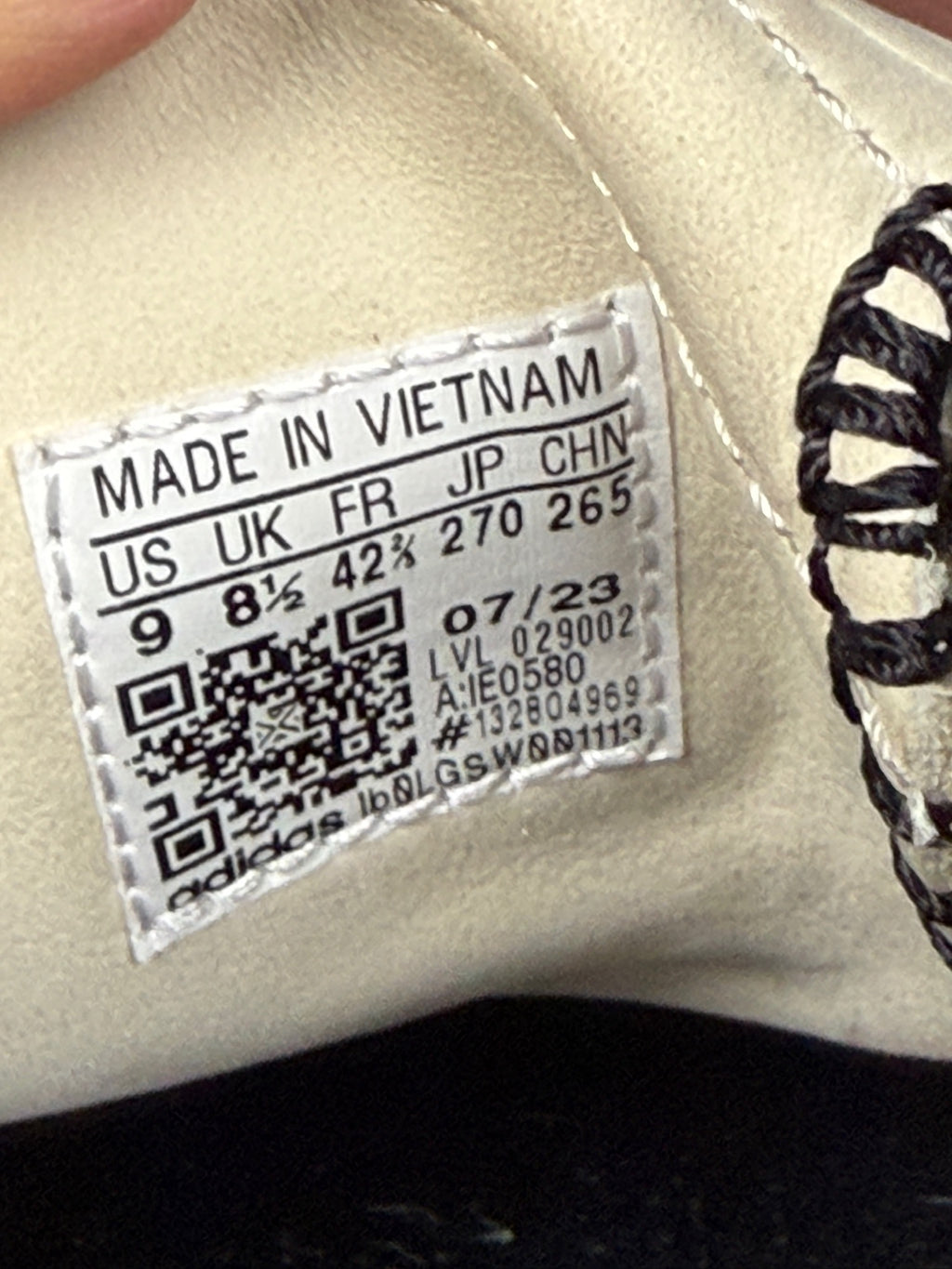 adidas Samba Wales Bonner Pony Hair Black