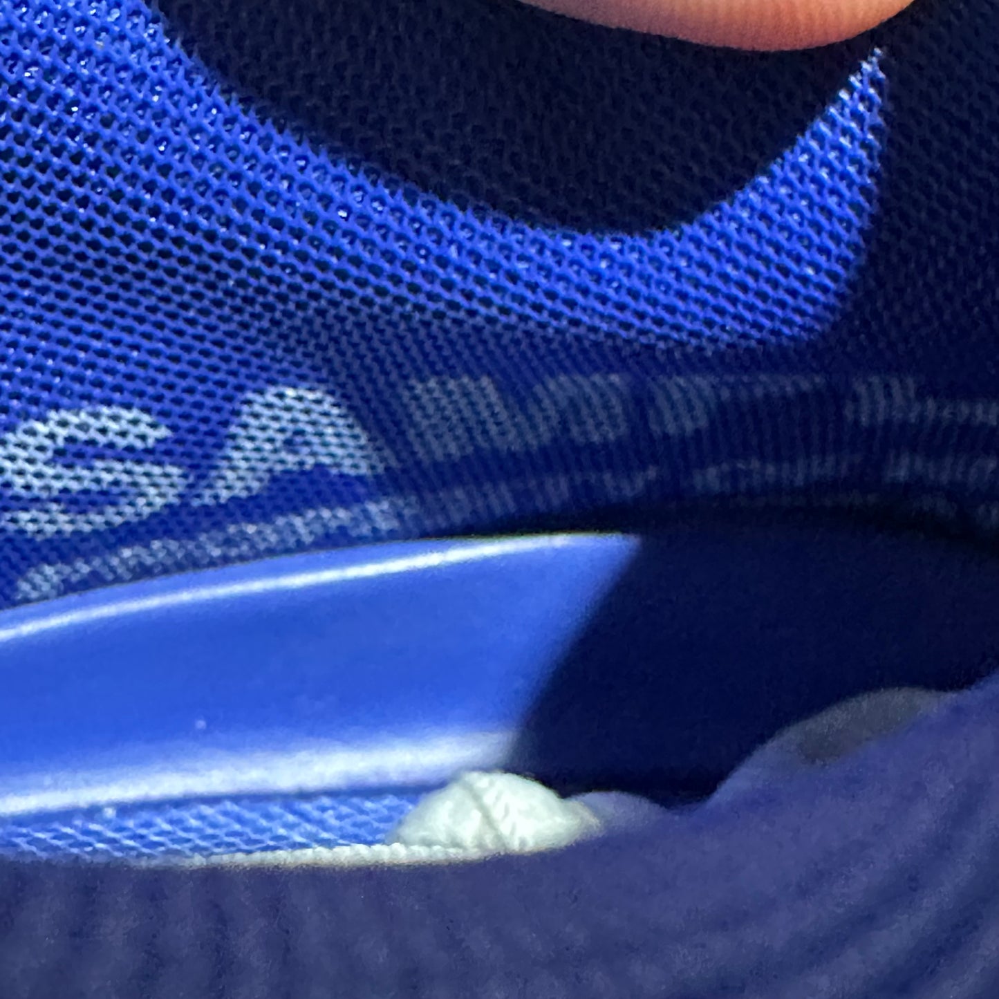 EU38 - US5.5 - UK5 • SAMPLE Unreleased Shox Enigma White Electric Blue