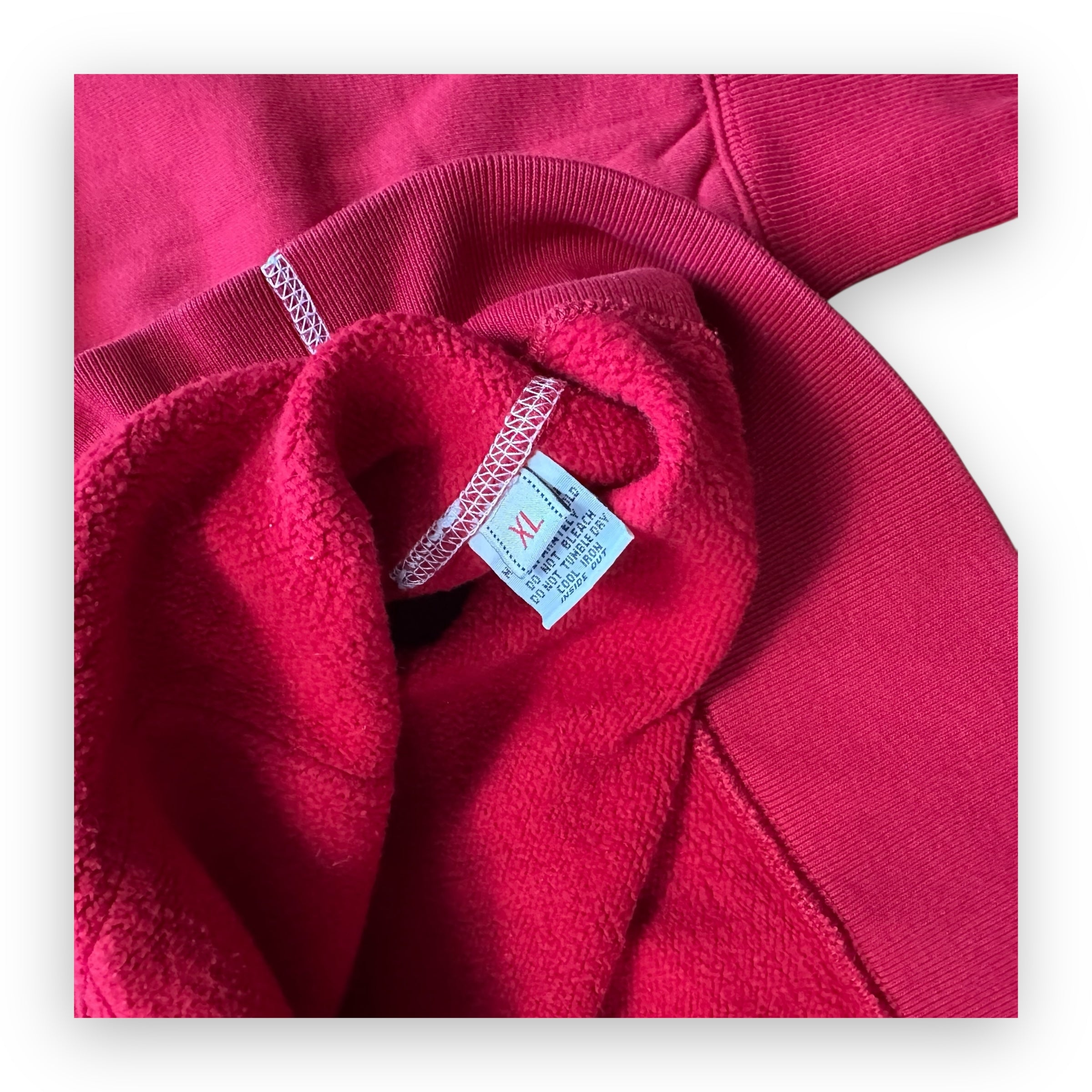 Sweatshirt Hoodie Zip Evisu Multi Pocket Red