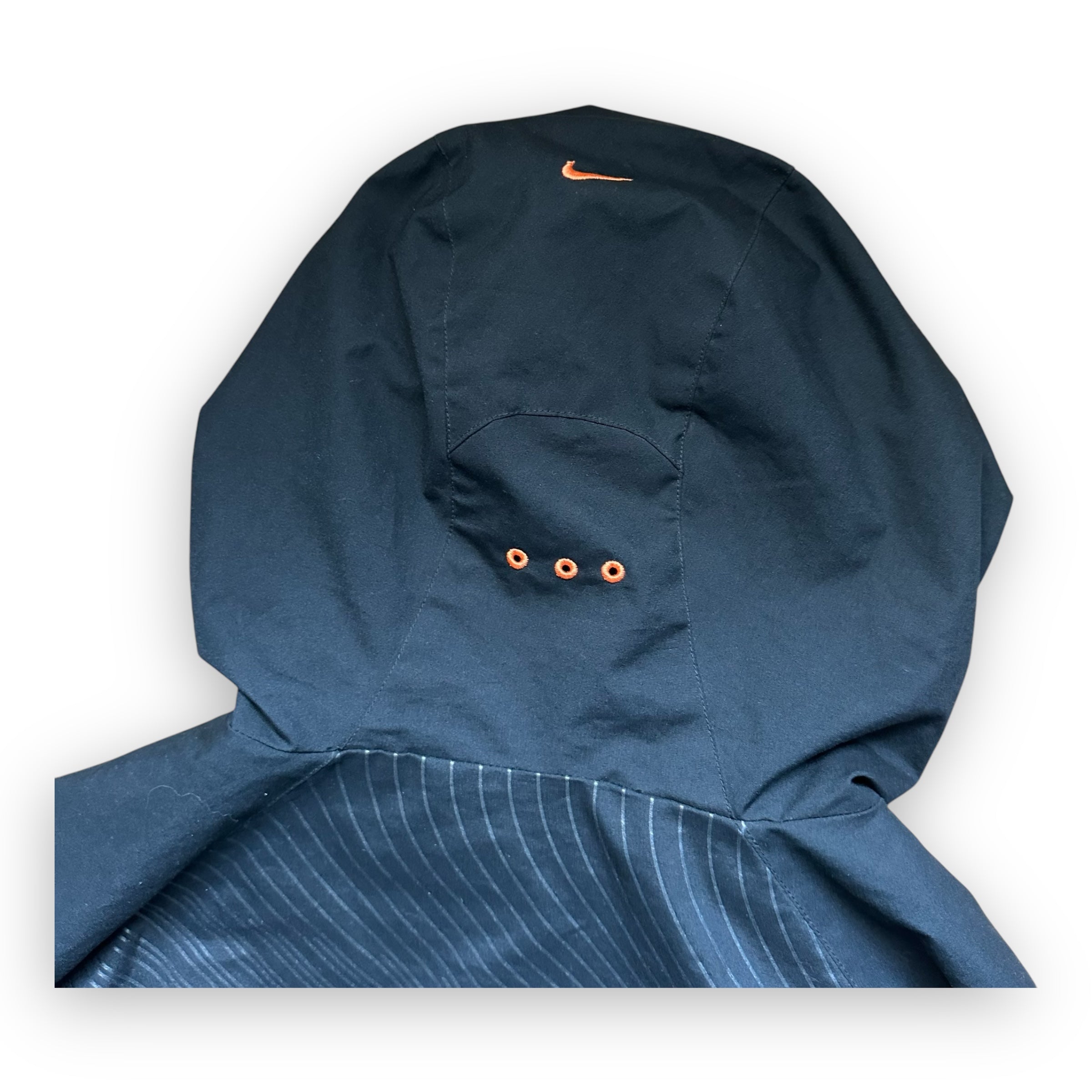 Jacket Nike TN Parka + Puffer Black Orange vintage 00s